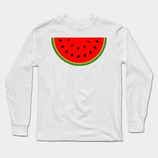 Watermelon Slice Long Sleeve T-Shirt